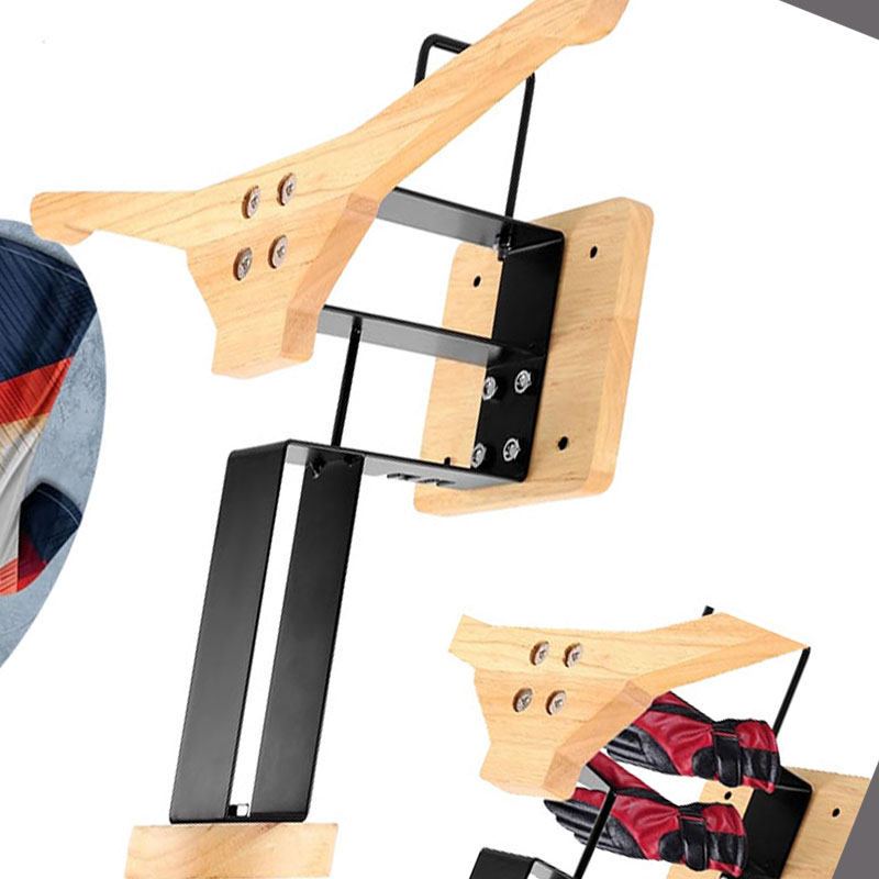 Wood Motorcycle Helmet Holder  - Motorcycle Gear Rack ulasan dan harga