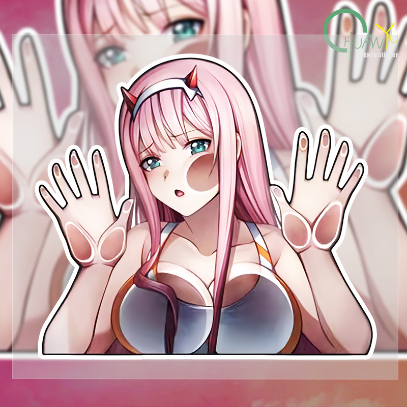 Zero Two Windows Car Stickers  - Motorcycle Gear Equipment ulasan dan harga