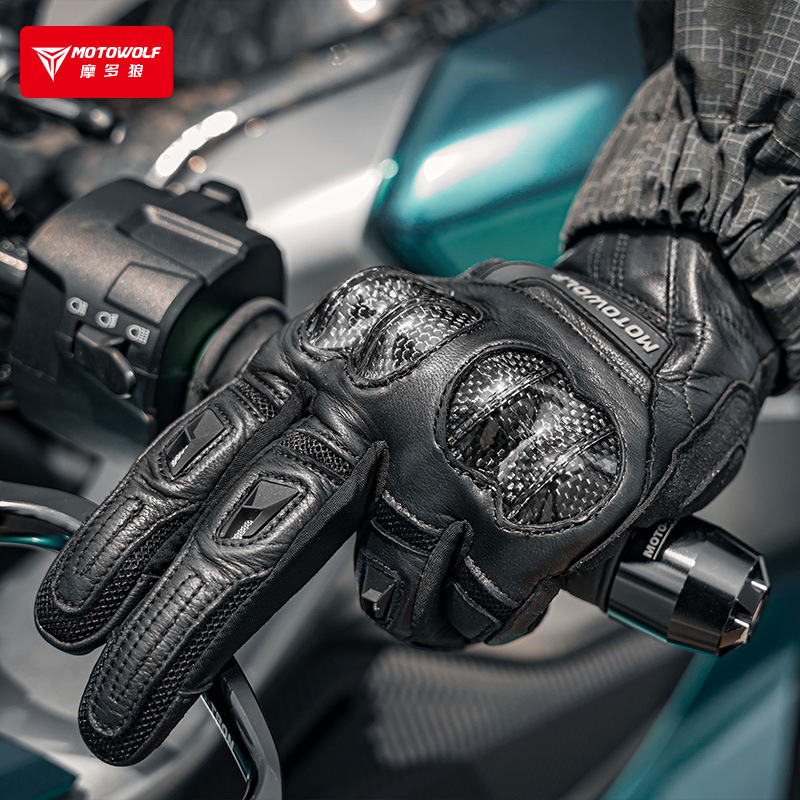 Motorcycle Gloves Black Racing - Motorcycle Gear Clearance ulasan dan harga