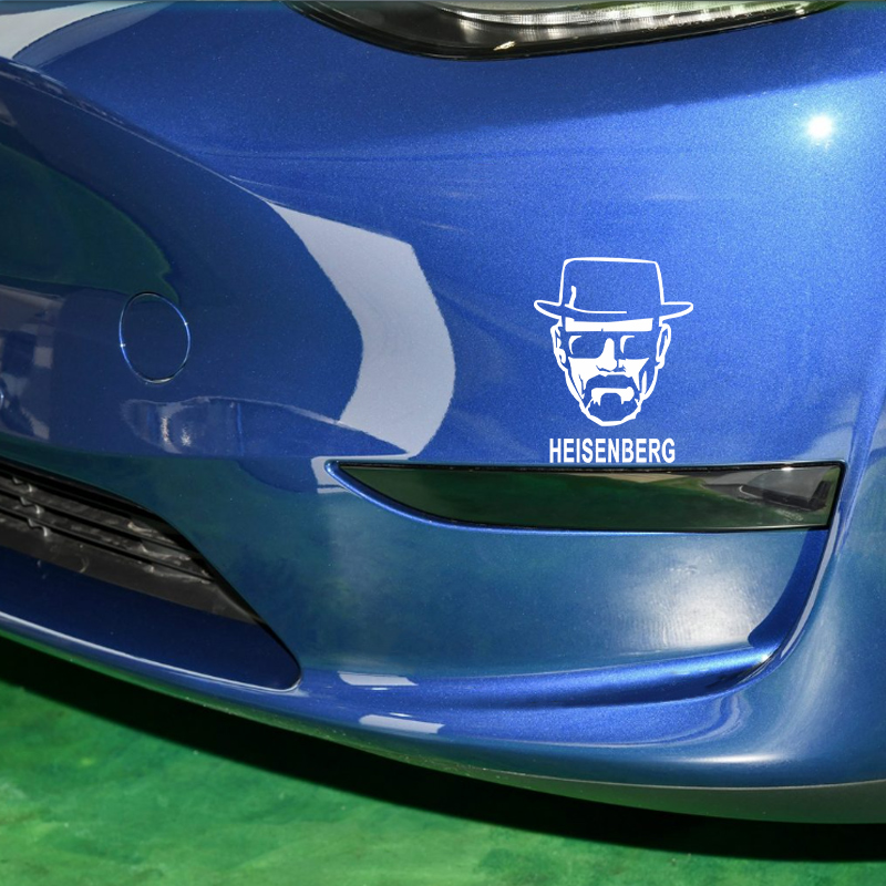 HEISENBERG Creative Text Patte - Motorcycle Gear Equipment ulasan dan harga
