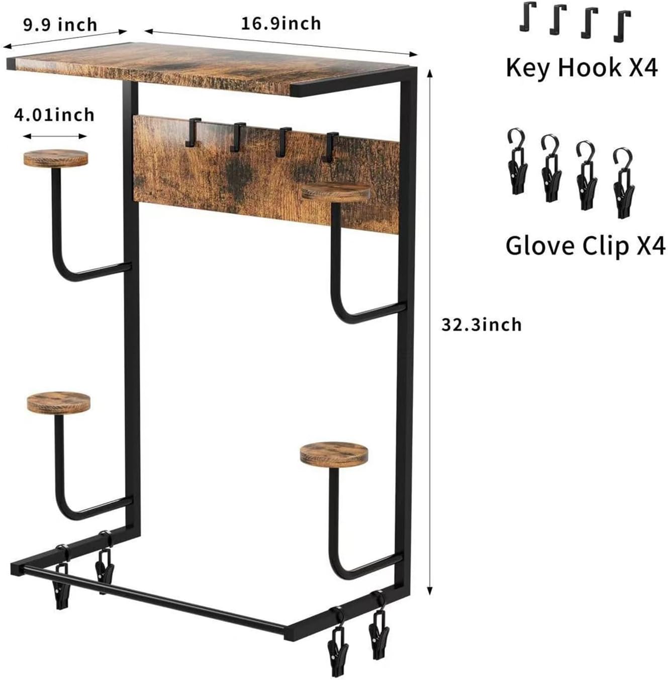 Motorcycle Helmet Holder, Wall - Motorcycle Gear Rack ulasan dan harga