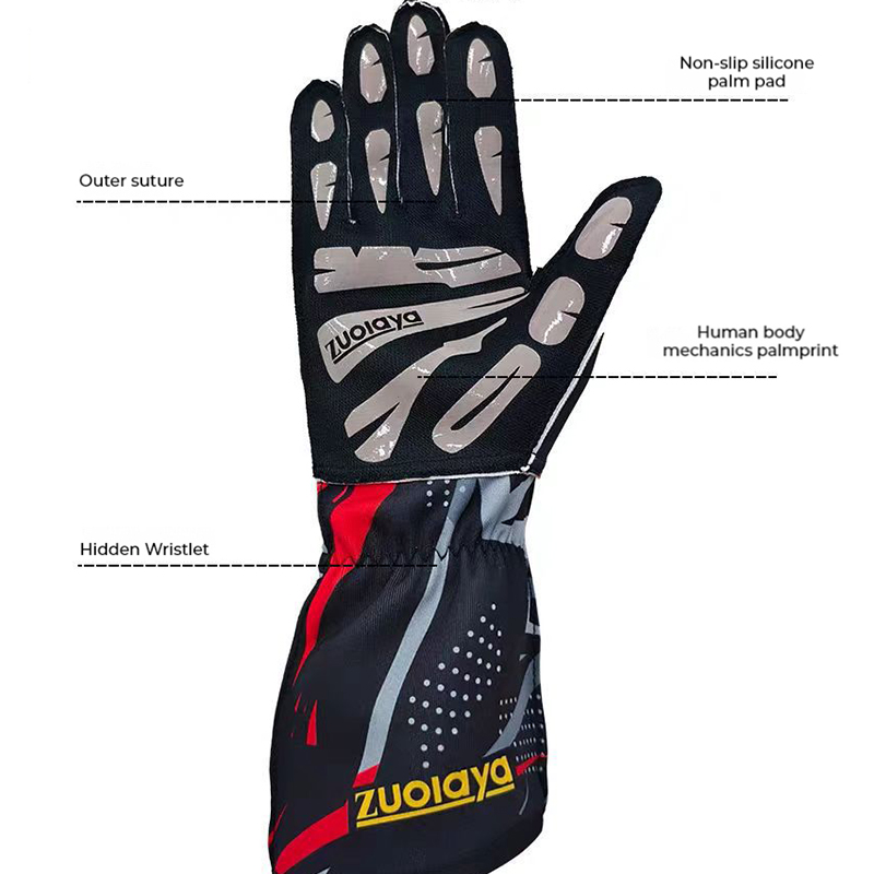 Kart Long Racing Gloves Full P - Motorcycle Gear Clearance ulasan dan harga